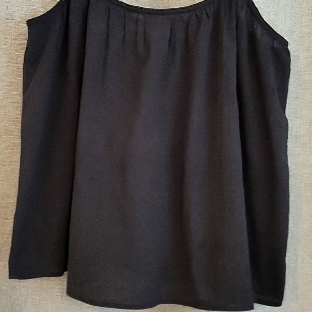 Black BOHO top